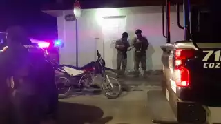 La motocicleta fue trasladada al corralón de la Policía Municipal de Cozumel, en tanto se comprueba quién es el dueño