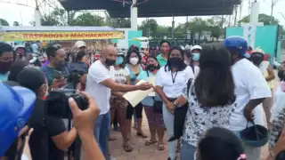 Domo de la unidad deportiva bicentenario en Isla Mujeres