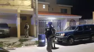 La Guardia Nacional arribaron a la casa donde el GPS marcaba que estaba el celular en Cozumel, y fuera de ella estaba una camioneta