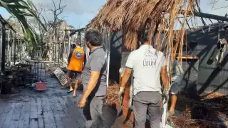 El hotel “Aldea Lum” reportó pérdidas de 10 cuartos de hotel