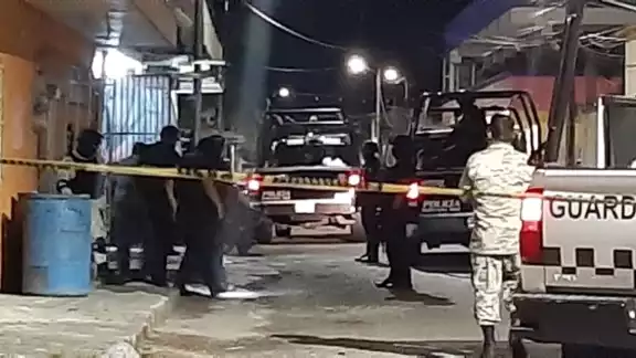La Guardia Nacional acordonó la zona de cateo