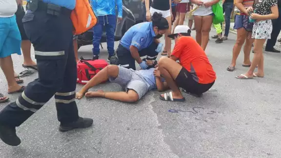 El responsable atropelló a una menor por no respetar el respectivo alto