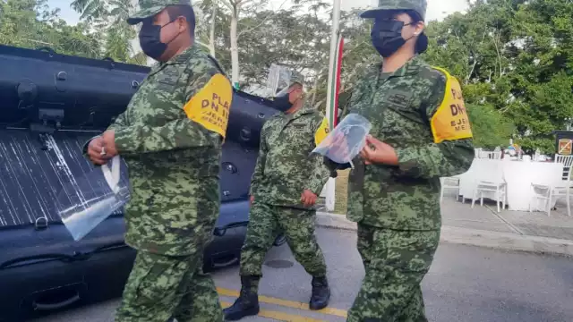 Al corte de febrero de 2022, hay 152 elementos nuevos; 77 de Campeche, 18 de Quintana Roo y 56 de Yucatán