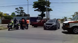 Al lugar arribaron elementos del agrupamiento de bomberos