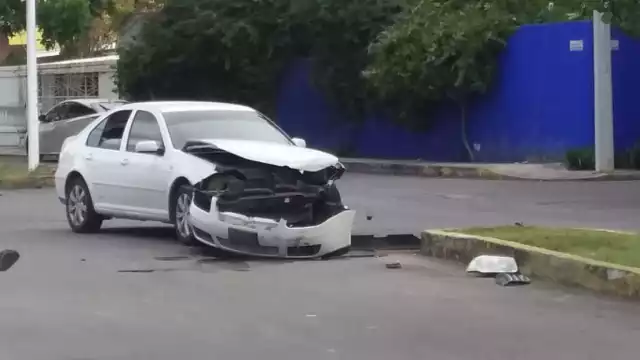 Sólo se reportaron daños maeriales Foto: Ramiro Can