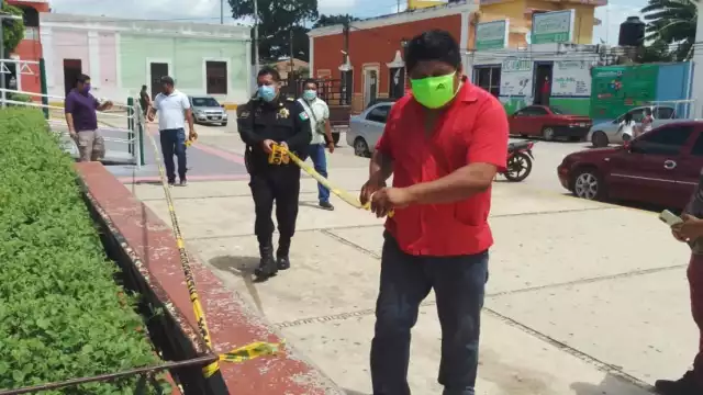 Cierran espacios públicos para evitar aglomeraciones en Tenabo