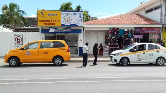 El accidente se resolvió en el lugar, por lo que no fue necesario la intervención de los uniformados. Foto: Ramiro Can