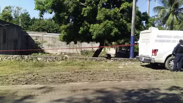 El cadáver fue llevado al Semefo