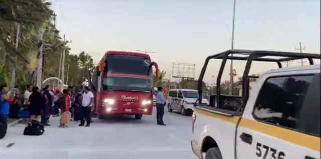El chofer del autobús turístico se dio a la fuga
