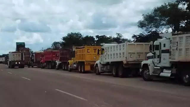 La protesta no es contra el tren Maya, sino contra el encargado del tramo que  no ha liberado tramos para que los guiadores