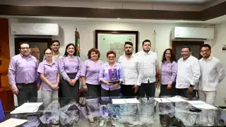  Magistrada presidenta del TSJE en Campeche entrega informe de actividades al Congreso Local