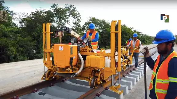 Tren Maya: destaca cimentación de paradero en Candelaria y viaducto elevado en Escárcega Tren Maya: destaca cimentación de paradero en Candelaria y viaducto elevado en Escárcega