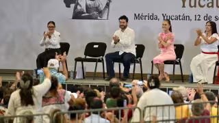 Claudia Sheinbaum en Mérida: las frases clave de su mensaje durante “Honestidad y Resultados”