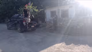 El hombre cayó de frente debido al estado de ebriedad en el que se encontraba