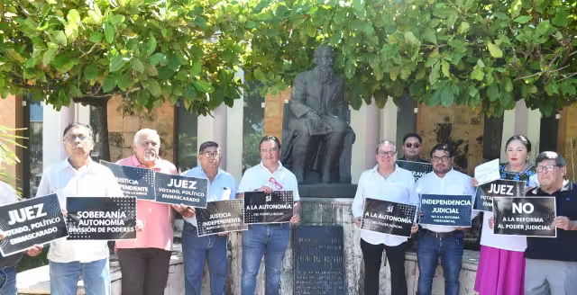 Alberto Casanova Durán, vocero del Poder Judicial, afirmó que seguirán en pie de lucha por sus derechos y la democracia