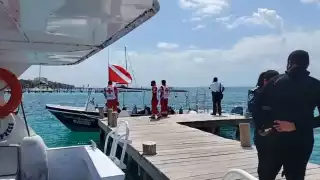 Los dos cuerpos fueron llevados al Servicio Médico Forense (Semefo) en Cancún