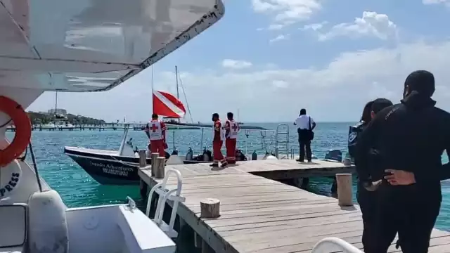 Los dos cuerpos fueron llevados al Servicio Médico Forense (Semefo) en Cancún