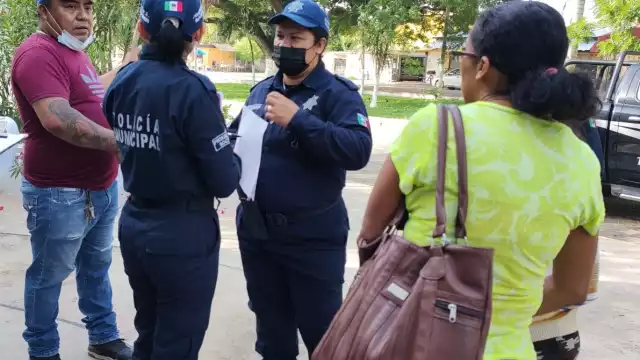 Junto a la Policía Municipal de Tizimín, los padres de la joven recorrieron las calles en su búsqueda
