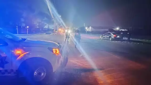 Elementos de SP, GN y la Sedena activaron un operativo para dar con los responsables. Foto: Especial