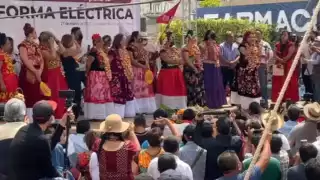 La gobernadora acudió a Oaxaca