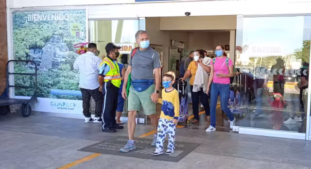 El vuelo de Aeroméxico estaba programado a las 8:00 horas