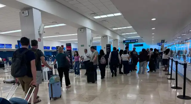 Tres vuelos cancelados y demoras tras operativo preventivo en Yucatán