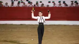 Yucateca rompe barreras: Ximena Ayala comienza a forjar su camino en el rejoneo