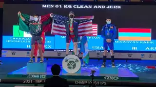 El atleta chetumaleño mantiene un gran nivel competitivo a nivel internacional