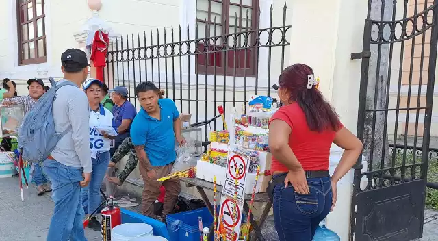 Autoridades intensifican vigilancia en puntos de venta de pirotecnia en Yucatán