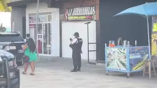 Aunque el hecho causó alarma, por registrarse a plena luz del día, en el lugar no se reportaron personas lesionadas