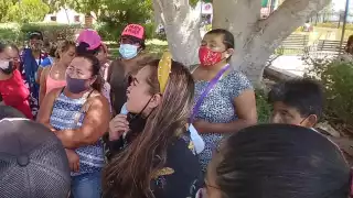 La mujer señaló que se siente orgullosa de dar la cara ante las autoridades