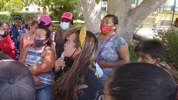 La mujer señaló que se siente orgullosa de dar la cara ante las autoridades