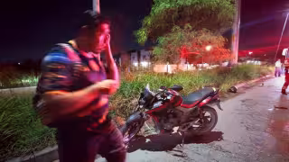 Se registra accidente de tránsito sobre el Arco Vial