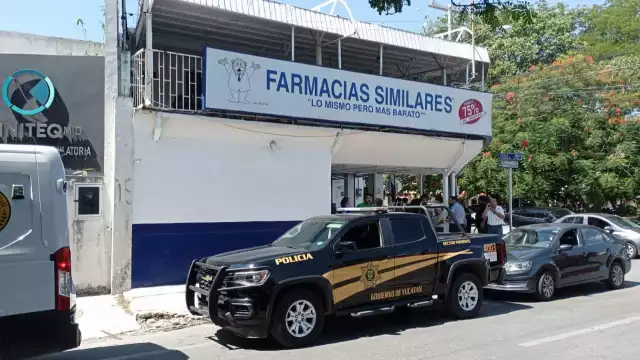 El hombre comenzó a vomitar sangre y momentos después se desplomó