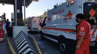 Los paramédicos fueron retenidos por cerca de 30 minutos