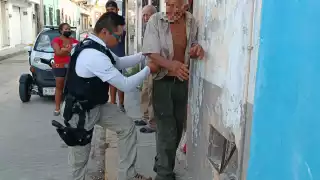 El abuelito no fue detenido