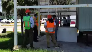 Ciudad del Carmen se lleva a cabo simulacros de incendios, en donde se usa el programa interno de Protección Civil