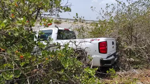 el hombre que manejaba la camioneta logró activar el freno de mano para sus acompañantes el hombre que manejaba la camioneta logró activar el freno de mano para sus acompañantes