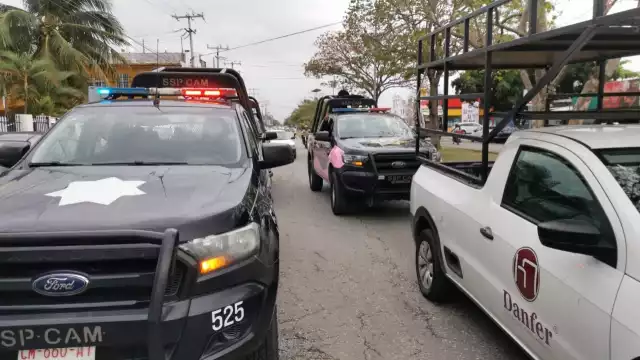 La policía retuvo al violento hombre