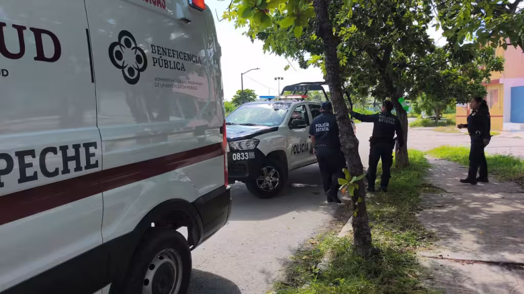 Joven resulta herido tras presunto ataque de ladrones en Campeche