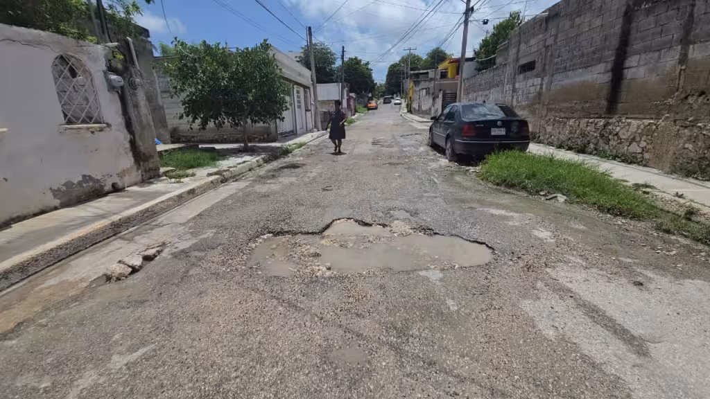 Vecinos de Ignacio Zaragoza exigen calles dignas tras seis años de abandono