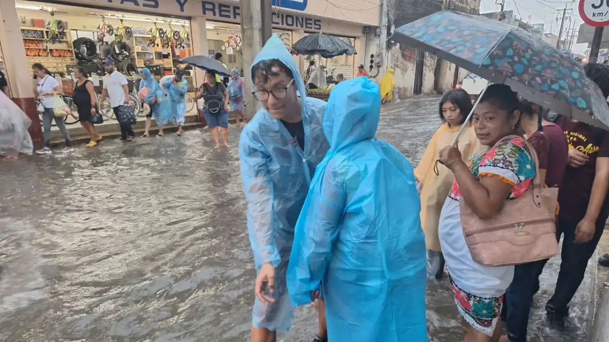 Lluvias fuertes en Yucatán y alerta por vientos en Hidalgo; el Valle de México espera lluvias aisladas