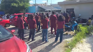 Protesta estudiantil obliga a dar clases fuera del Cecytec Concordia
