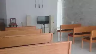 En la sala velatoria hay una pantalla donde podrán observar a su familiar.