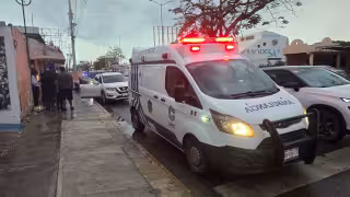 Accidente en la avenida Gobernadores generó movilización policiaca en Campeche.