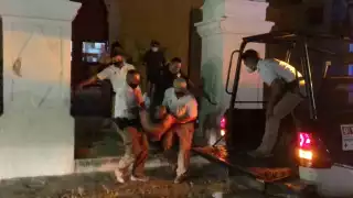 El hombre fue trasladado a un hospital psiquiátrico