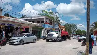 'Chispazo' causa conato de incendio en una ferretería en Carrillo Puerto