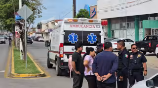 Atropellan a mujer en un paso peatonal de la avenida López Mateos en Campeche