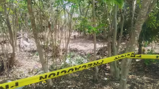 A pesar del sello de clausura los trabajos continuaban con maquinaria pesada