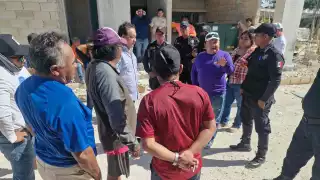 Pescadores de Chicxulub Puerto se oponen a la construcción de una banqueta en la calle 26